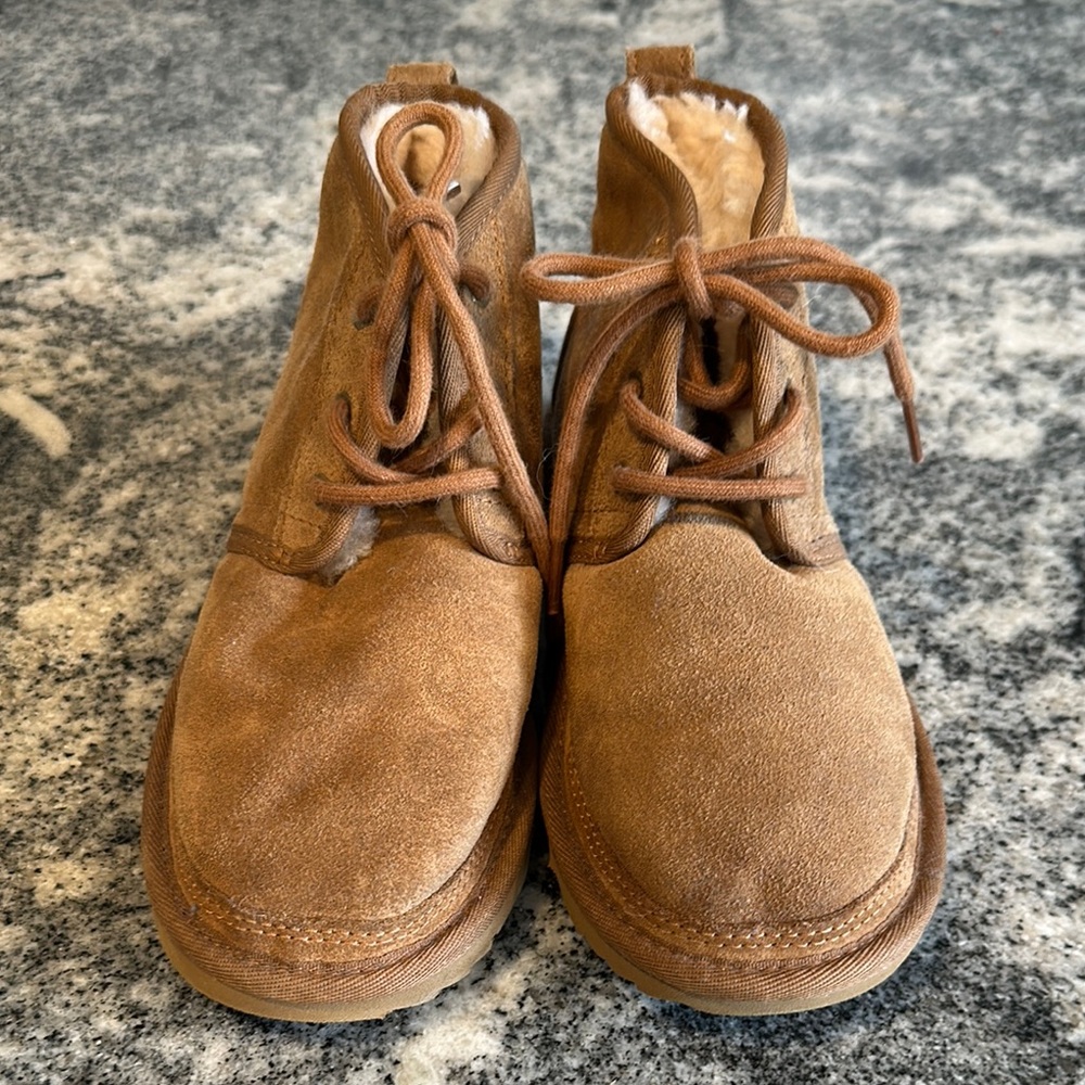 Brown Suede Ankle Boots